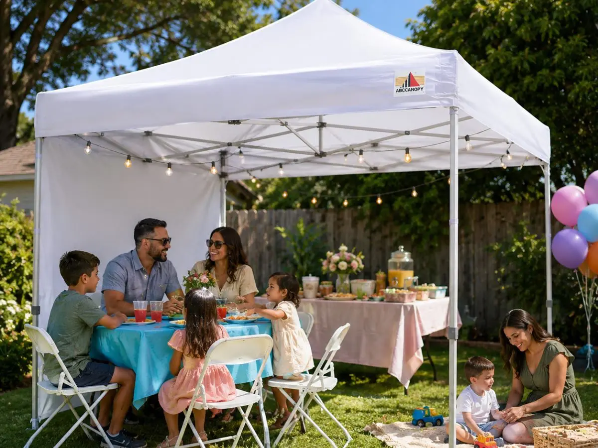 Commercial 10x10 canopy tent rental